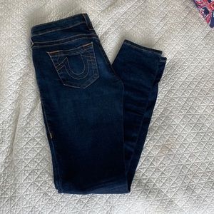 True Religion Low Rise Skinny jeans